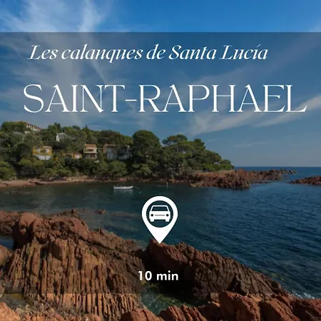 Charming 2-room Apt, Sleeps 4, Garden, Wifi Saint-Raphaël